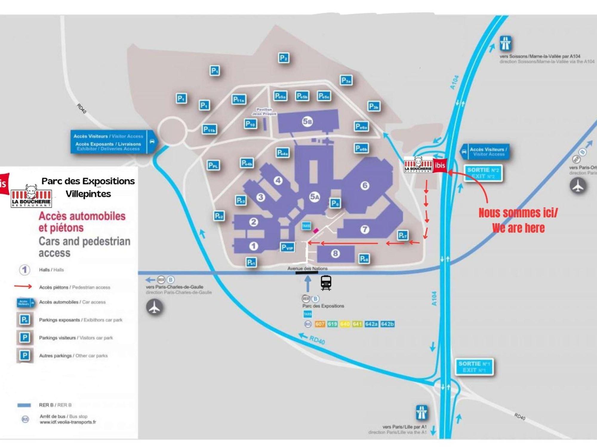 Ibis Paris Nord Villepinte Parc Des Expositions Exterior foto